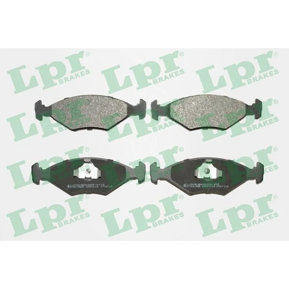 Pastillas de freno delanteras - FIAT DUNA-SPAZIO-FIORINO-UNO 1400-1600/