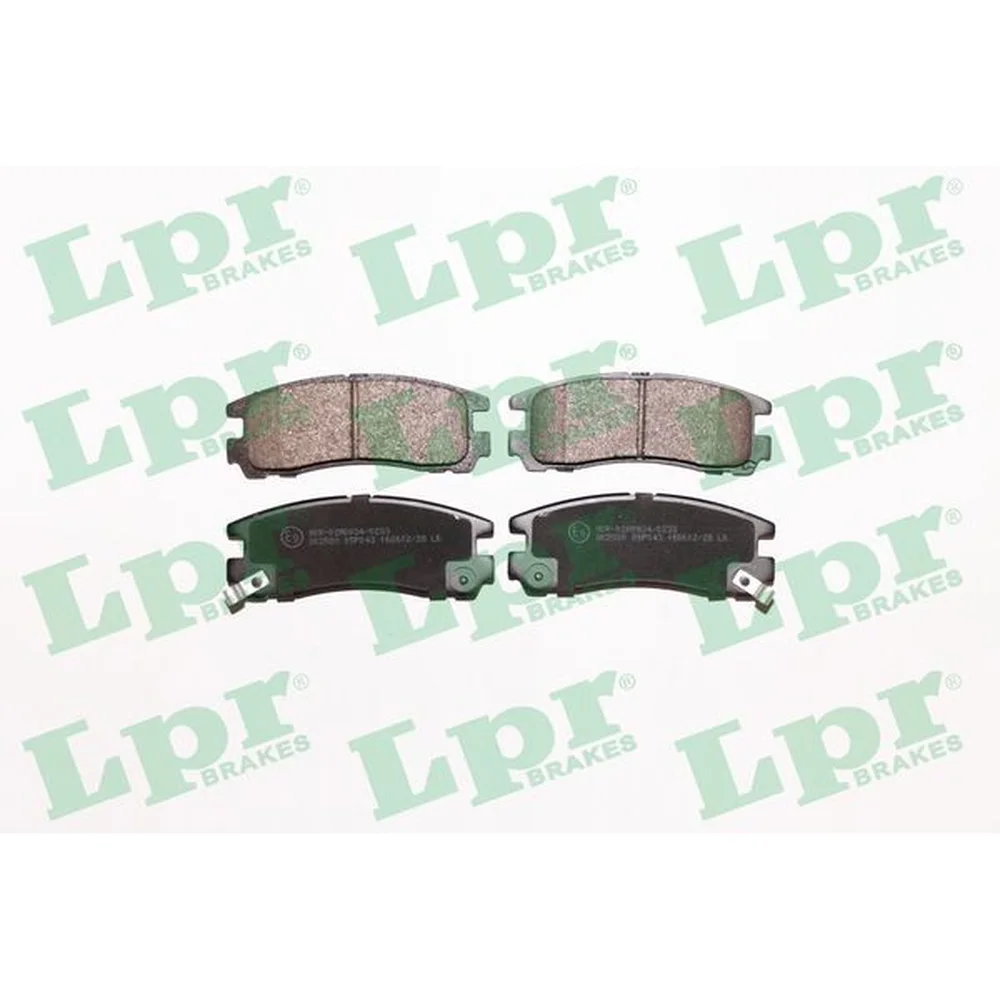 Pastillas de freno traseras - MITSUBISHI 3000 GT-SL- SUPER SALOON 90/94