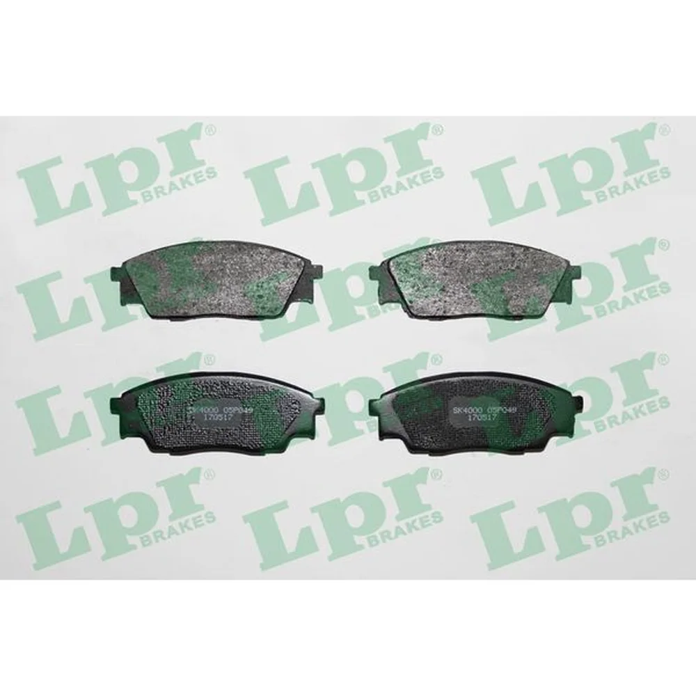 Pastillas de freno delanteras - SUBARU LIGHT COMMERCIALS MINI JUMBO