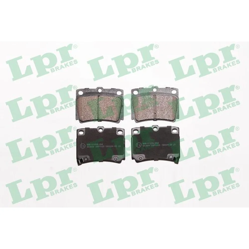 Pastillas de freno traseras - MITSUBISHI PAJERO SPART 2,5 TD 30 V6
