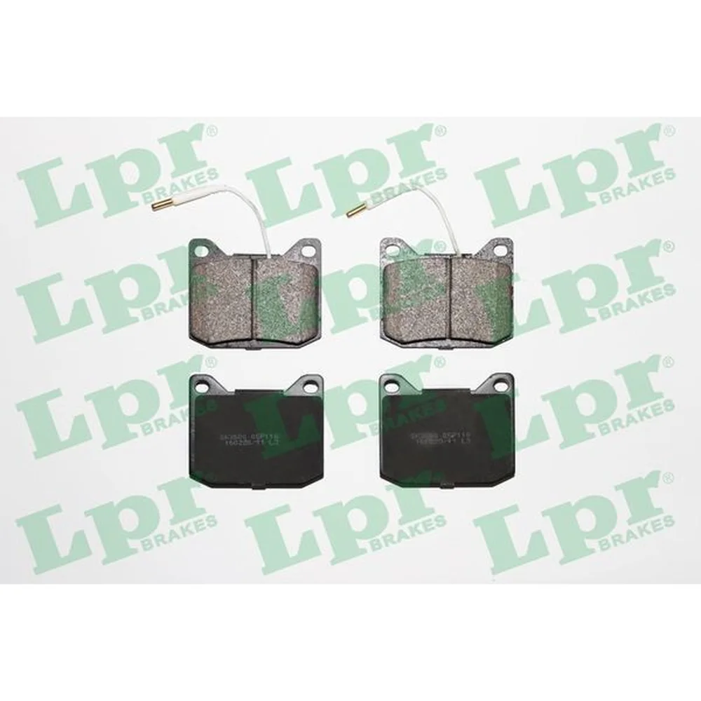 Pastillas de freno delanteras - PEUGEOT 504-505