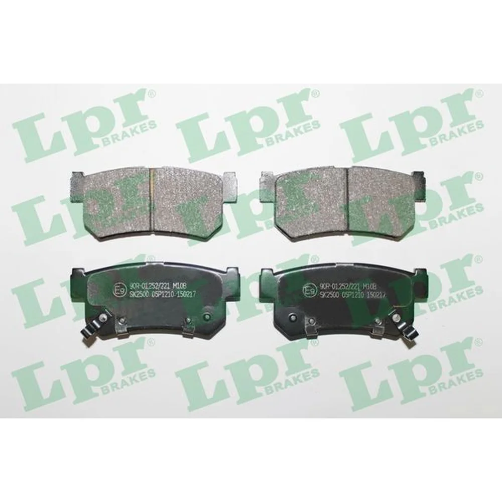 Pastillas de freno traseras - DAEWOO/SSANG YONG Musso-Rexton 98/HONDA Pilot