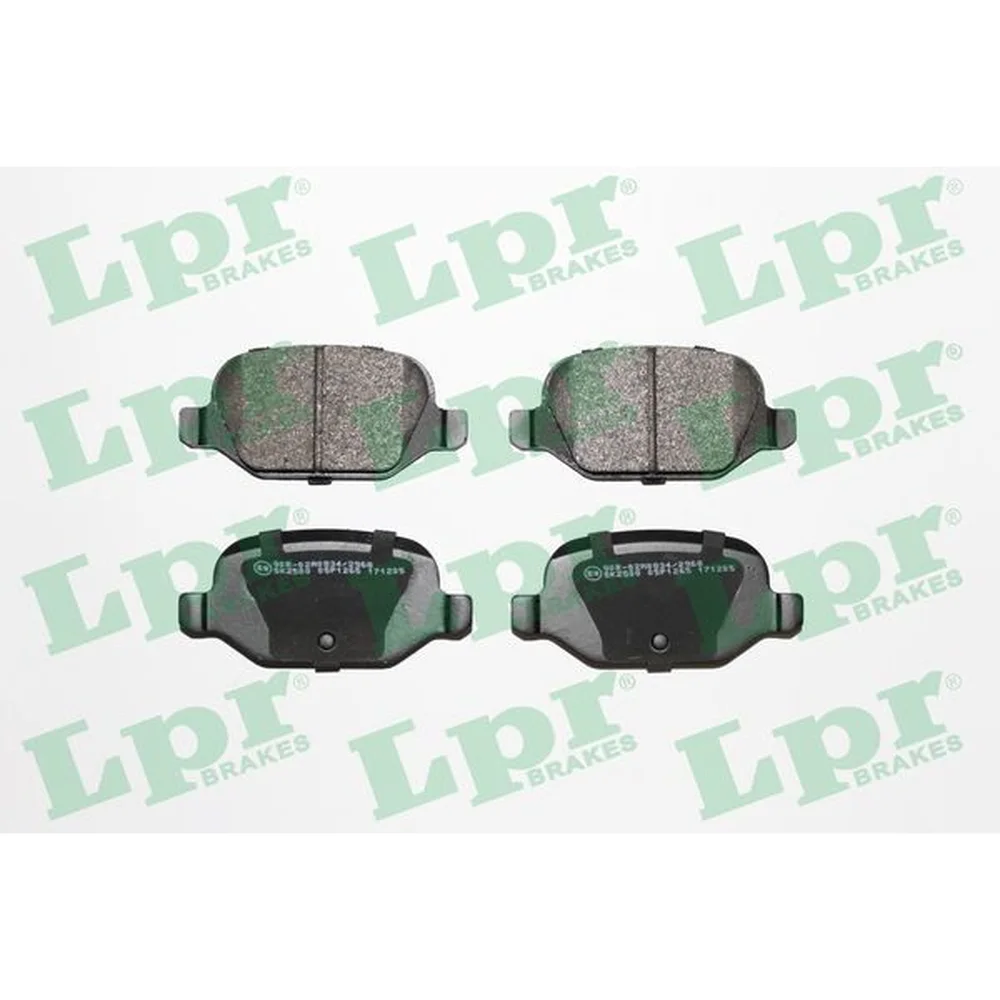Pastillas de freno traseras - FIAT PUNTO-LINEA-500
