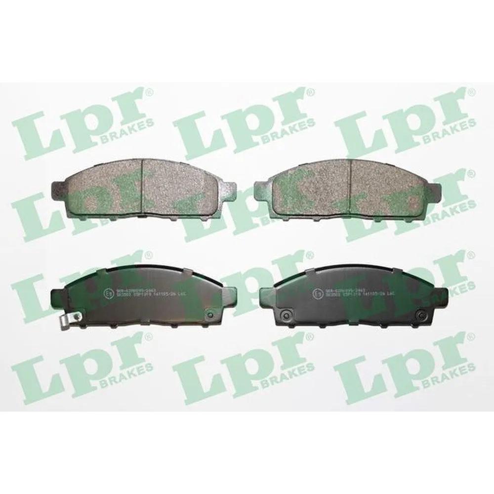 Pastillas de freno delanteras - MITSUBISHI L200 IV 06/