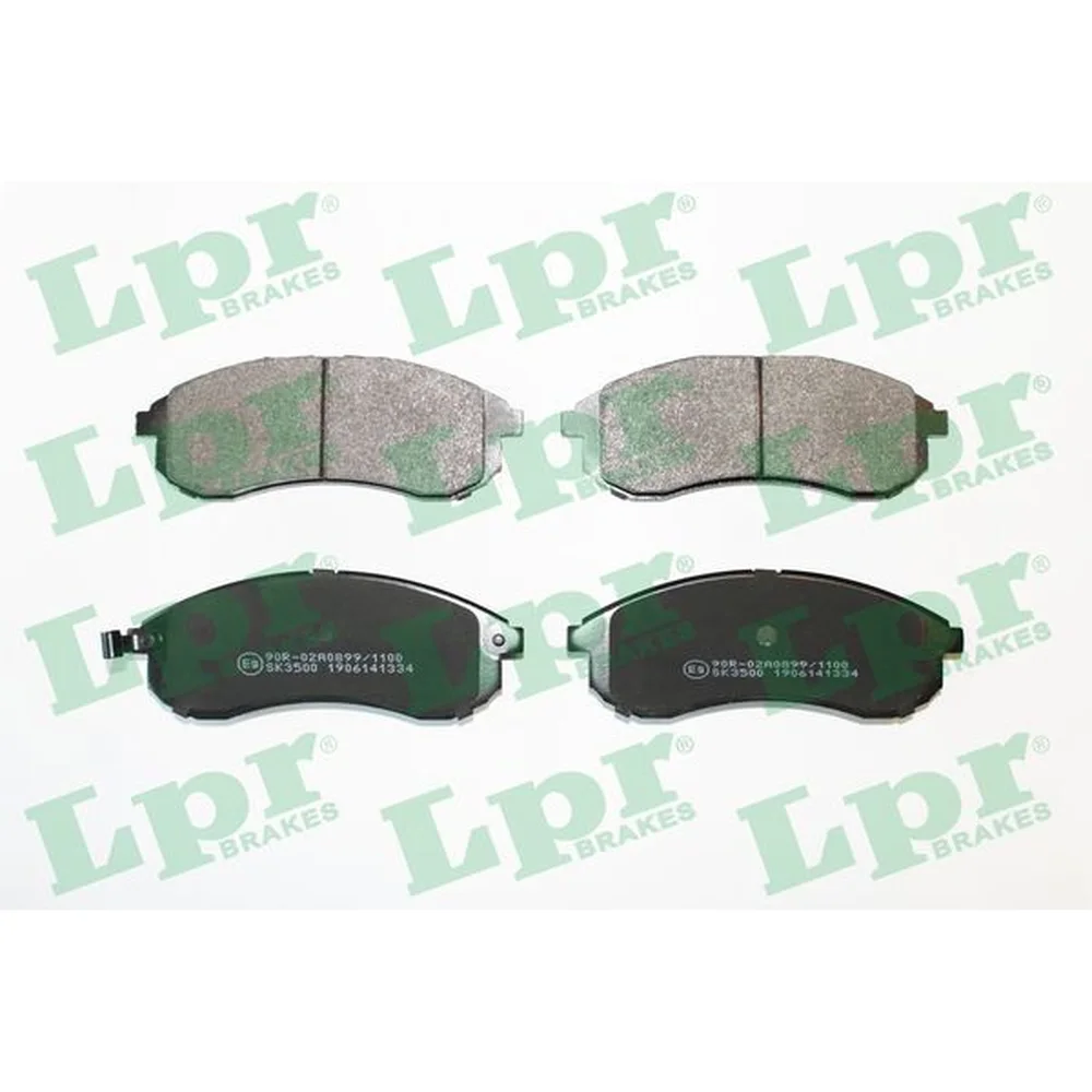 Pastillas de freno delanteras - MITSUBISHI L200 2.5 Sport 04/
