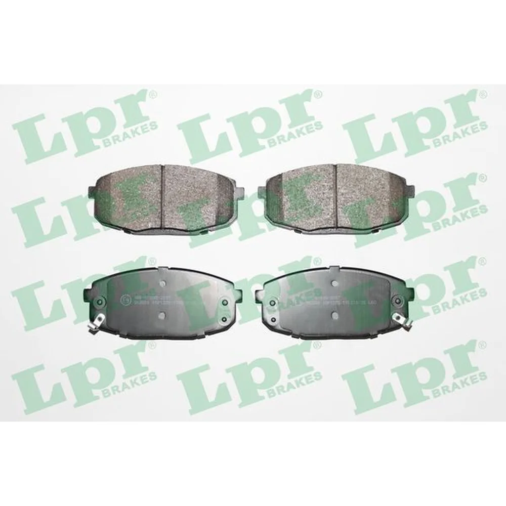 Pastillas de freno delanteras - HYUNDAI i30 / KIA Carens II - Cee?d 02/
