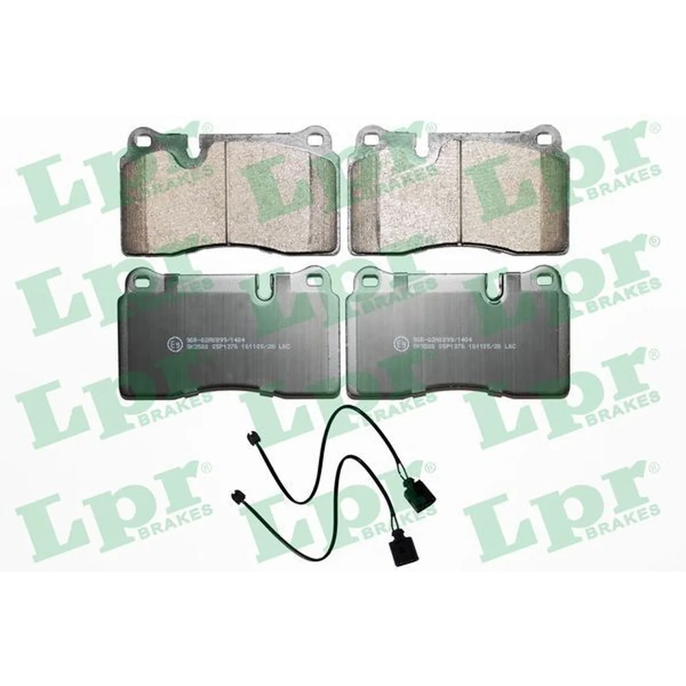 Pastillas de freno delanteras - VOLKWAGEN TOUAREG 2,5/3,0/3,2/3,6/4,2/5,0 1KQ 1LE
