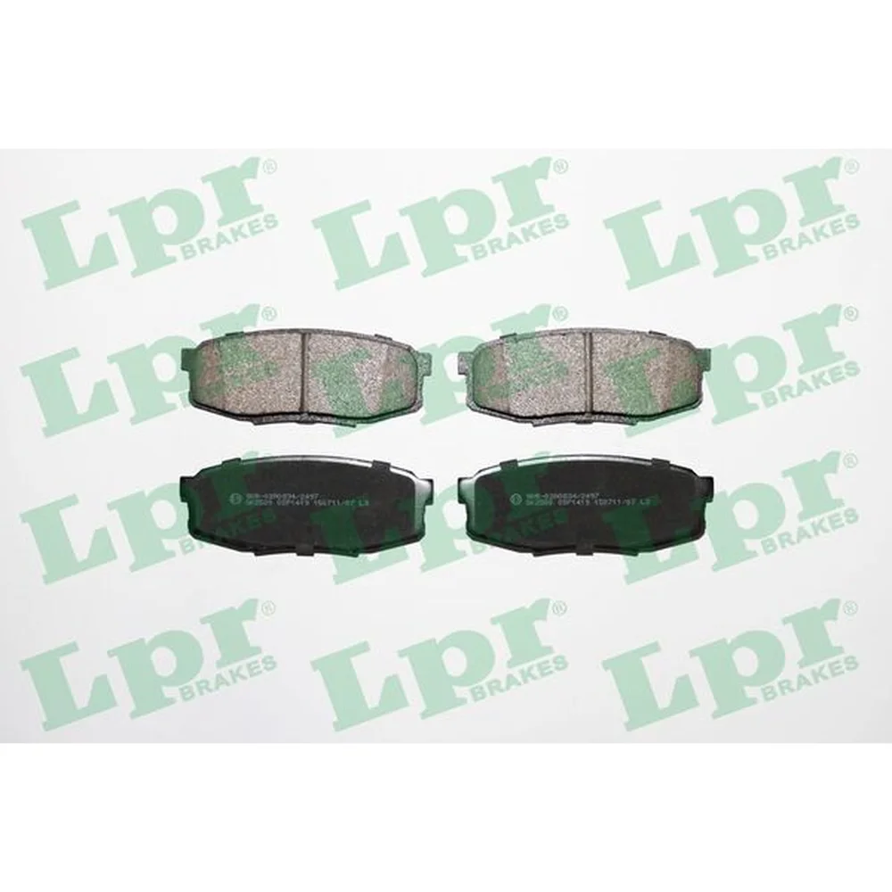 Pastillas de freno traseras - TOYOTA LAND CRUISER