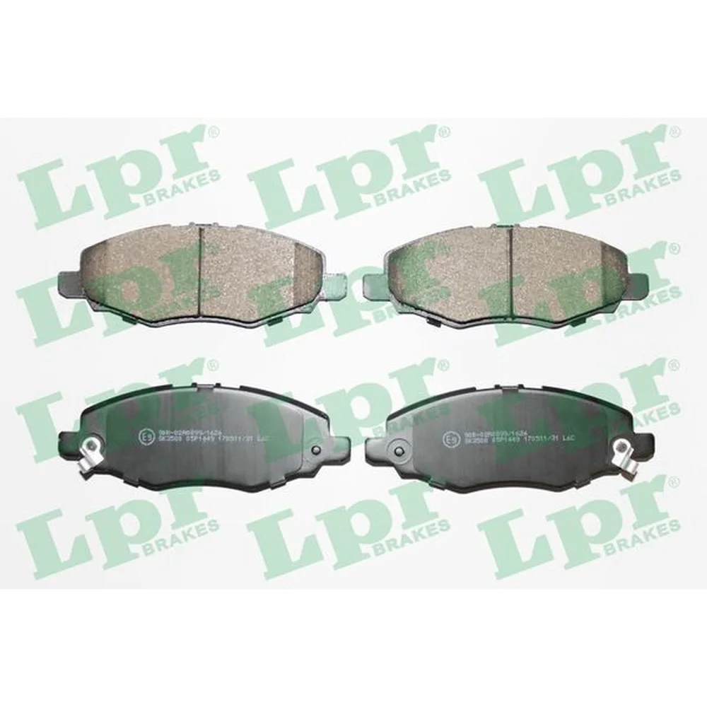 Pastillas de freno delanteras - TOYOTA HILUX PICK-UP 2.5 D-4D 05/15