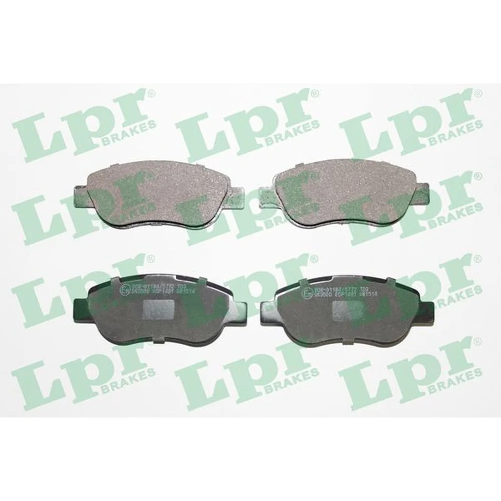 Pastillas de freno delanteras - RENAULT MEGANE II 05>