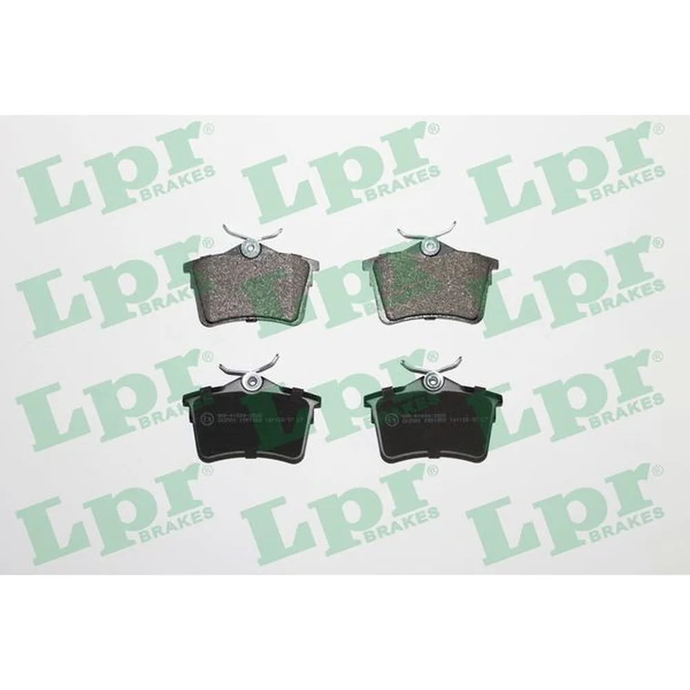 Pastillas de freno traseras - CITROEN BERLINGO 1,6 HDI / PEUGEOT PARTNER-308