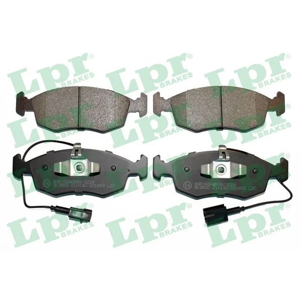 Pastillas de freno traseras - FIAT 500/PUNTO 09>