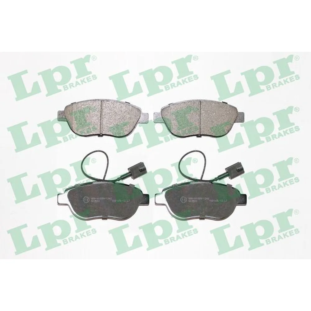 Pastillas de freno traseras - FIAT 500 ABARTH 09/