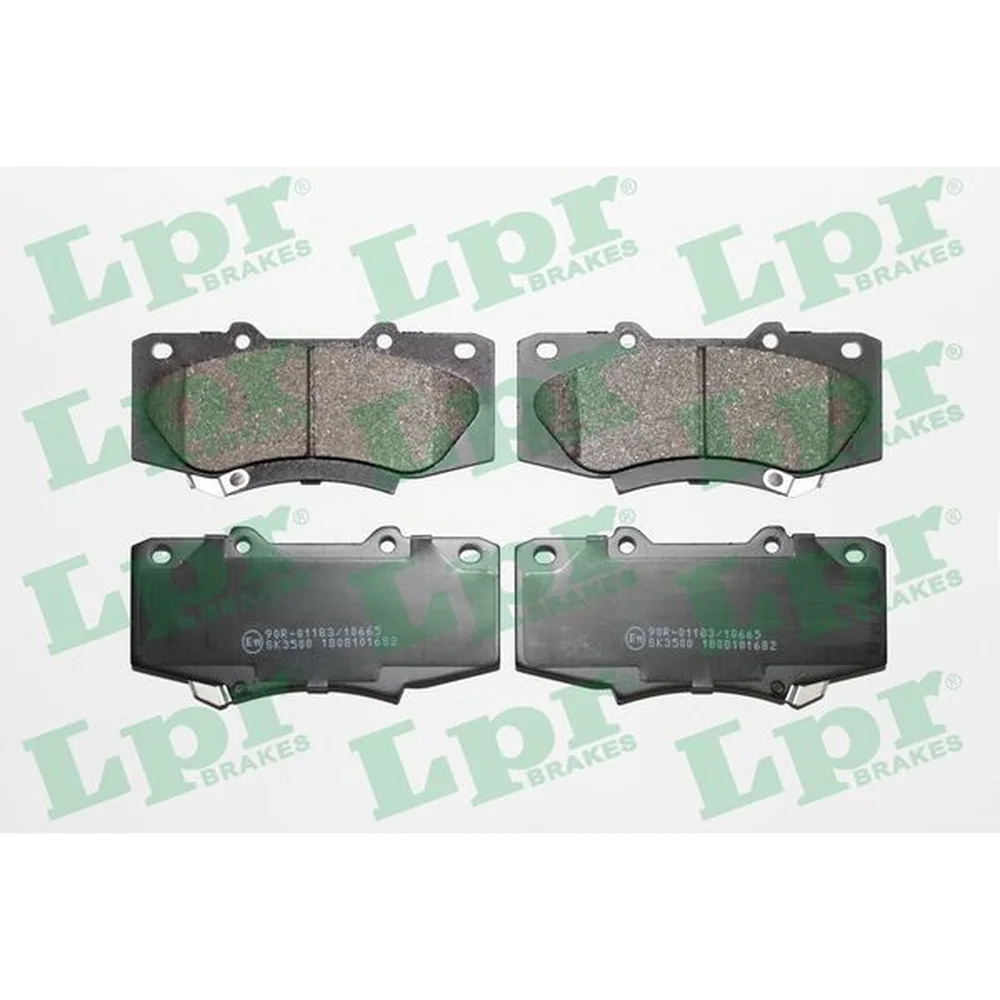 Pastillas de freno delanteras - TOYOTA HILUX 2007>