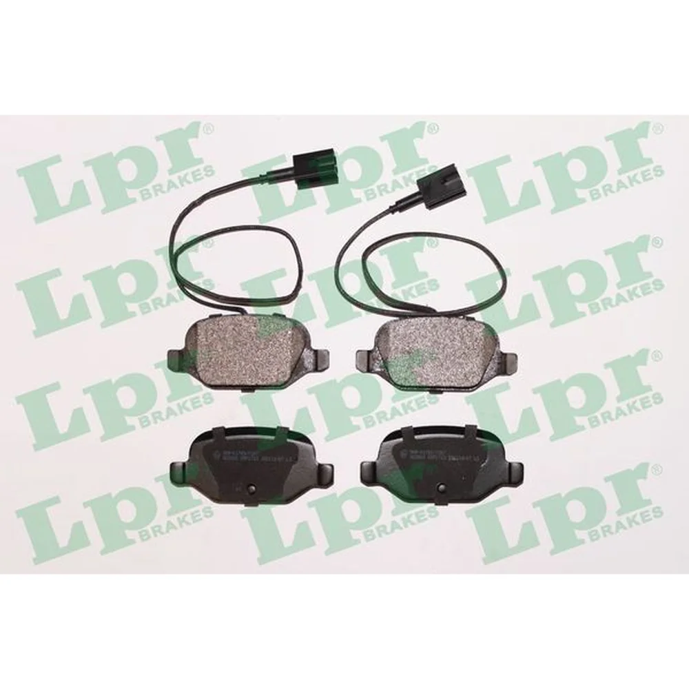Pastillas de freno traseras - ABARTH 500 2008/