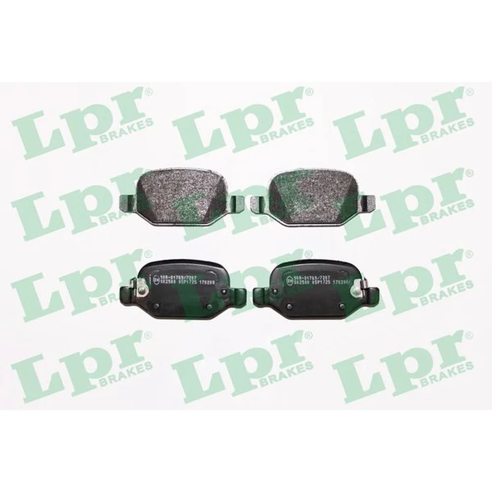 Pastillas de freno traseras - FIAT 500 L 2009>2013