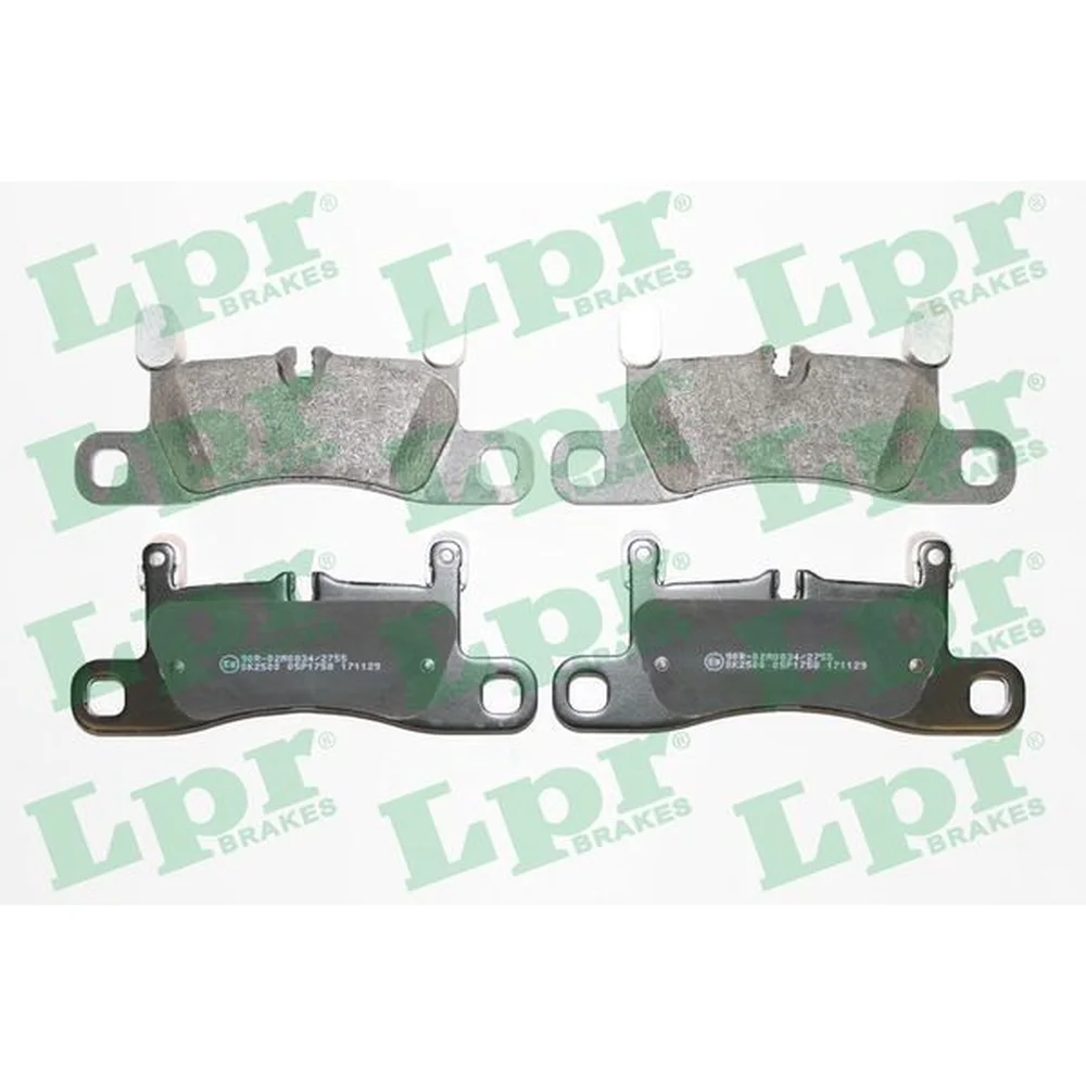 Pastillas de freno traseras - PORSCHE CAYENNE / VW TOUAREG 2010>