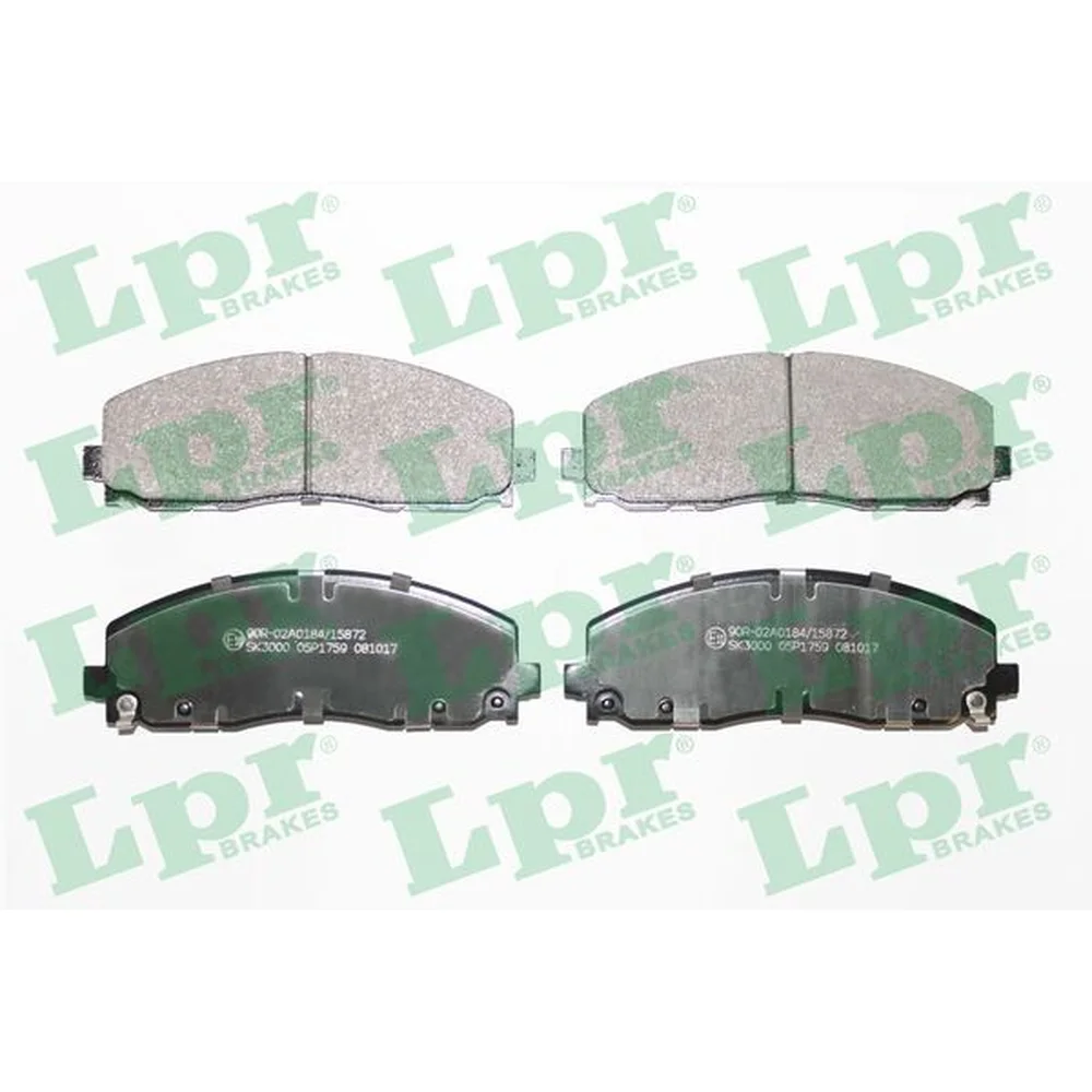 Pastillas de freno delanteras - DODGE JOURNEY 4x4 2013>