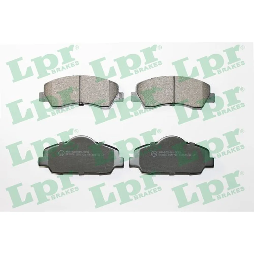 Pastillas de freno delanteras - CITROEN C4 CACTUS 1.2 VTI 75 PURE TECH 14/...- C ELYSEE 1.6 HDI 92 -1.6 VTI 115 12/à- PEUGEOT 301 1.6 HDI - 1.6 12/à