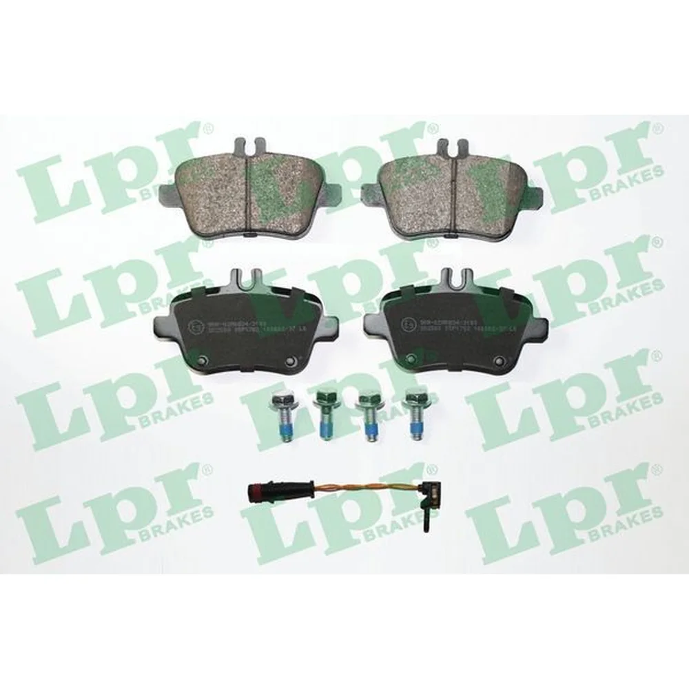 Pastillas de freno traseras - Mercedes Benz Clase A/B/SLK 2012> Sin testigo