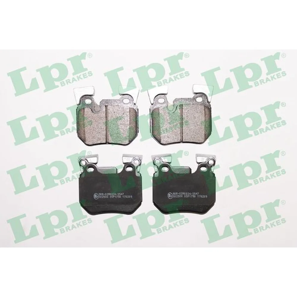 Pastillas de freno traseras - BMW Serie 1/3 > 2012