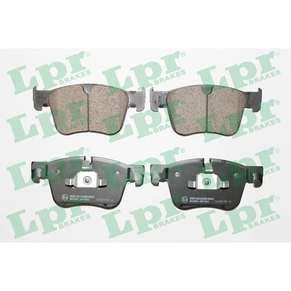 Pastillas de freno delanteras - Citroen C4 II Grand Picasso II 13/ Peugeot 308 II 13/ (Disco 304mm dißmetro)