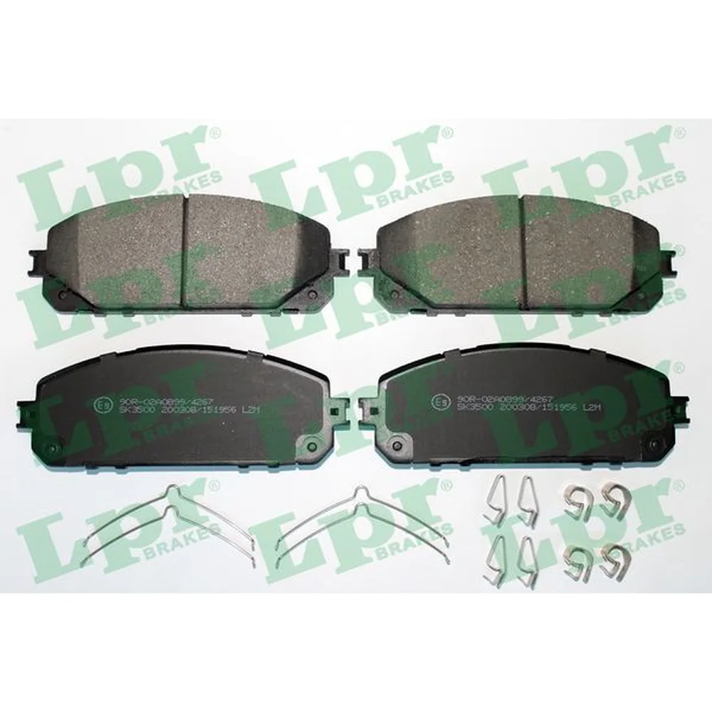 Pastillas de freno delanteras - JEEP Cherokee V 2.0 - 2.2 - 3.2V6 2013/à