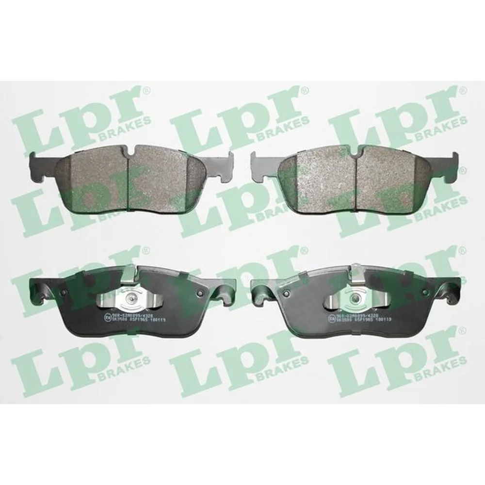 Pastillas de freno delanteras - RANGE ROVER EVOQUE 06/2011 -> 12/2019 DISCOVERY SPORT 12/2014 ->