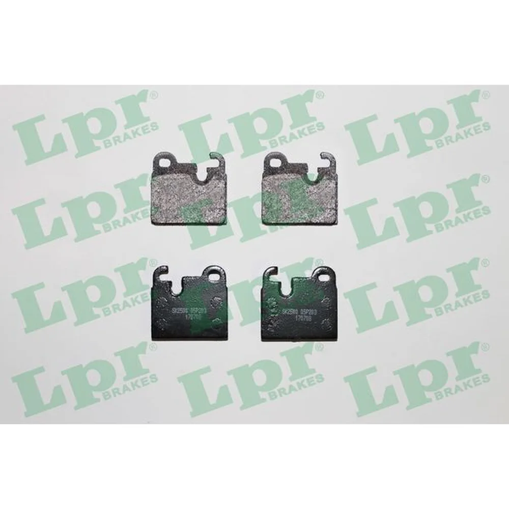 Pastillas de freno traseras - BMW 2500-3300 SERIE 5 525-535 SERIE6 625-635 75/82