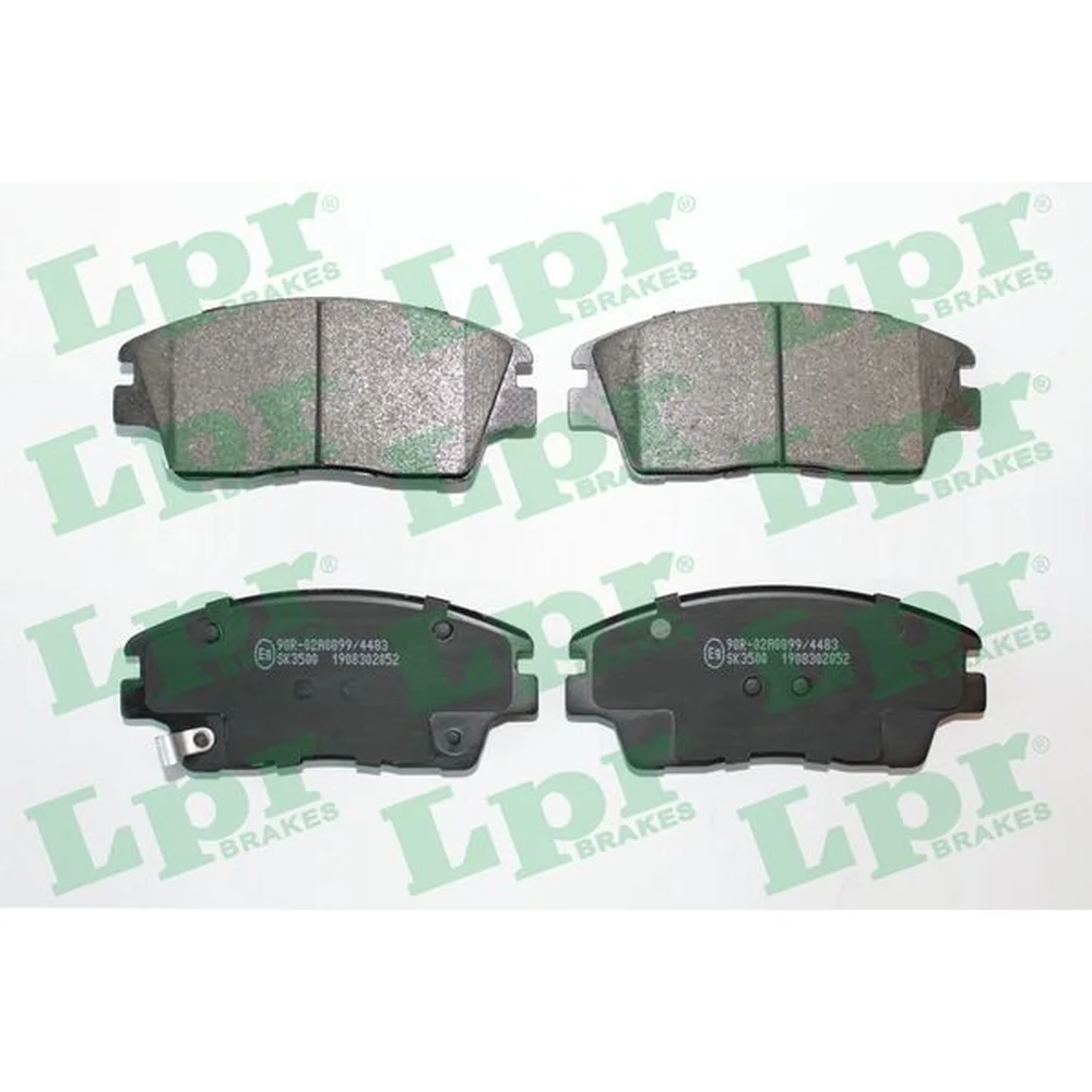 Pastillas de freno delanteras - HYUNDAI TUCSON 1.6 T 4x4 - 2.0 4x2/4x4 - 2.0 TD 4x4 17/à- KIS SPORTAGE 2.0 4x2/4x4 - 2.0 CRDI 4x2/4x4 17/à