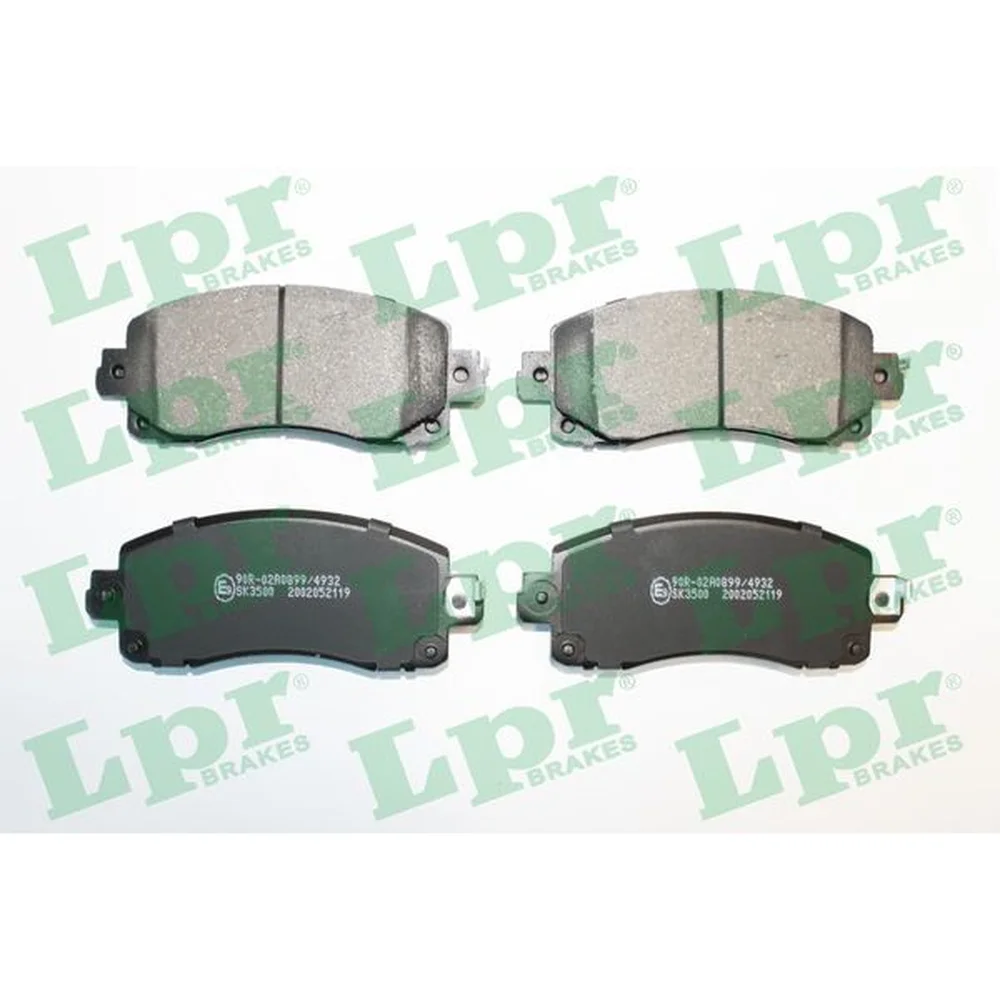 Pastillas de freno delanteras - SUBARU IMPREZA - XV 1.6 - 2.0 2016 -> FORESTER 2021-