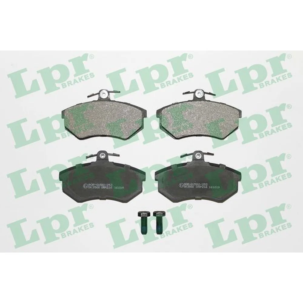 Pastillas de freno delanteras - AUDI 81-90/ VOLKS. GOLF-PASSAT-VARIANT/SEAT 72/99