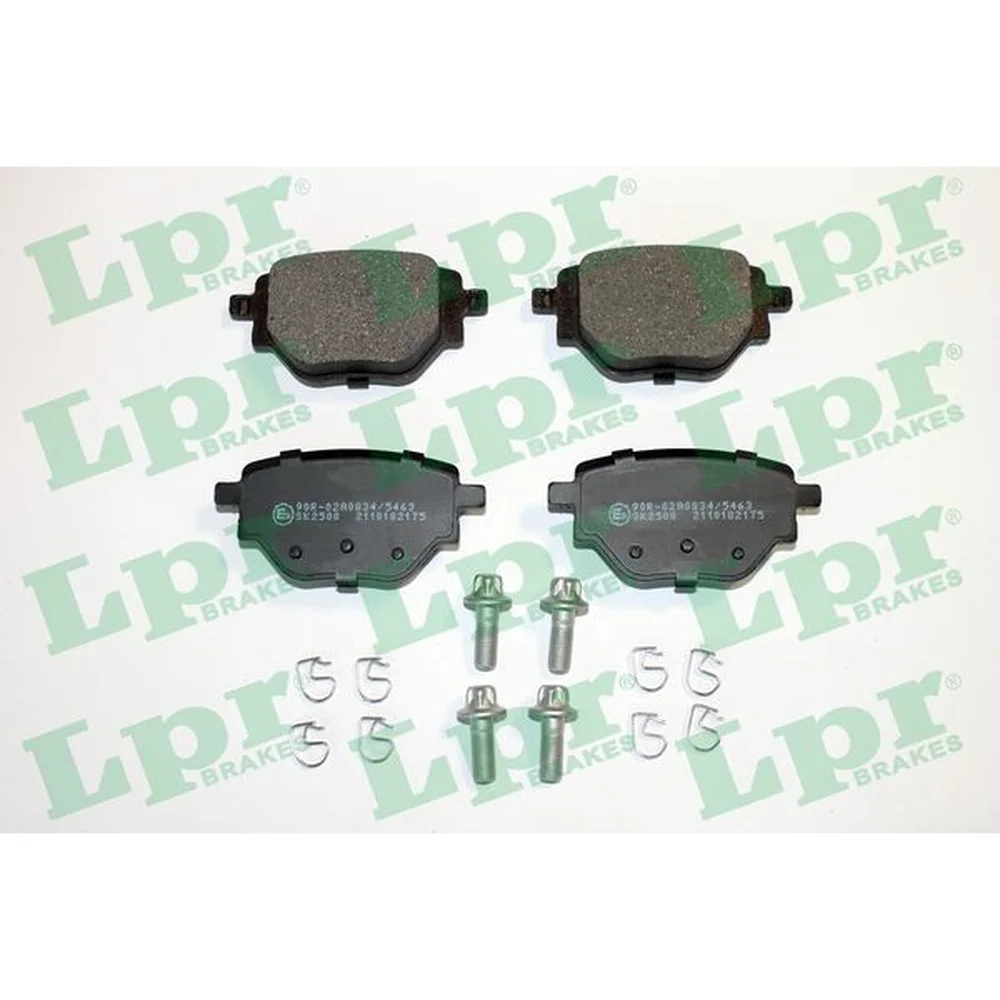 Pastillas de freno traseras - PEUGEOT 208 II- 2008 II 2019 ->