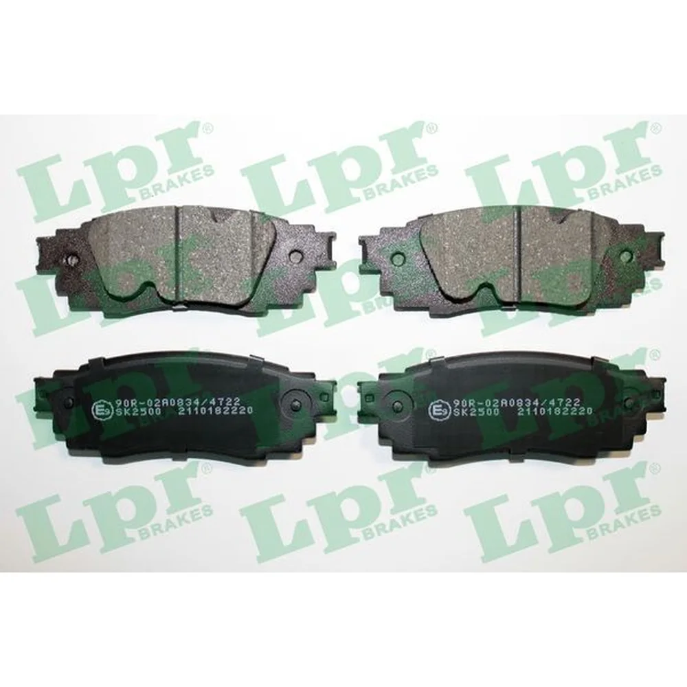 Pastillas de freno traseras - DAIHATSU Altis II 2.5 Hb 2017/... LEXUS ES-UX 200-250 2018/
TOYOTA Avalon 2.5-3.5 2018/... Camry 2.0-2.5-3.5 v6 2017/... CH-R 1.8-2.0 Hybrid 2017/... Rav 4 2.0-2.5 Hibrida AWD 2018/