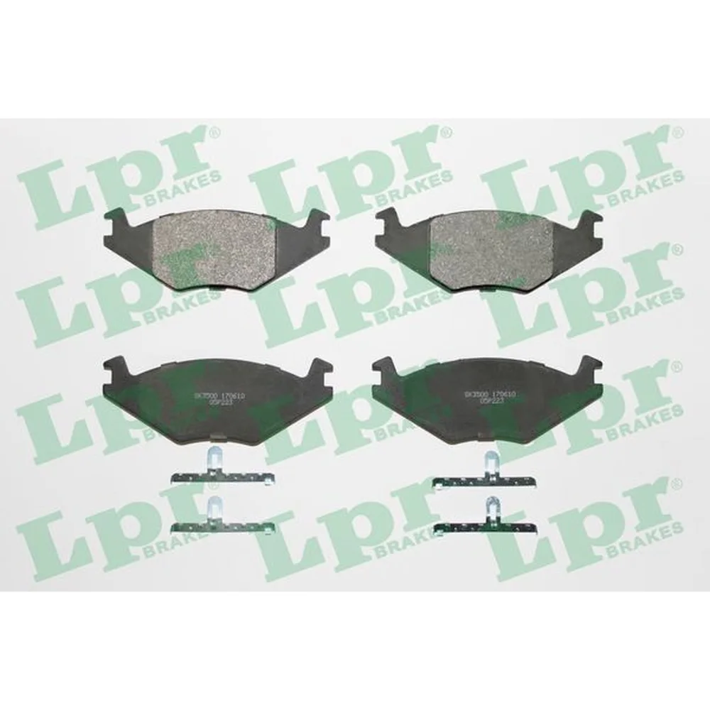 Pastillas de freno delanteras - SEAT CORDOBA 1400-IBIZA 1300 90/94
