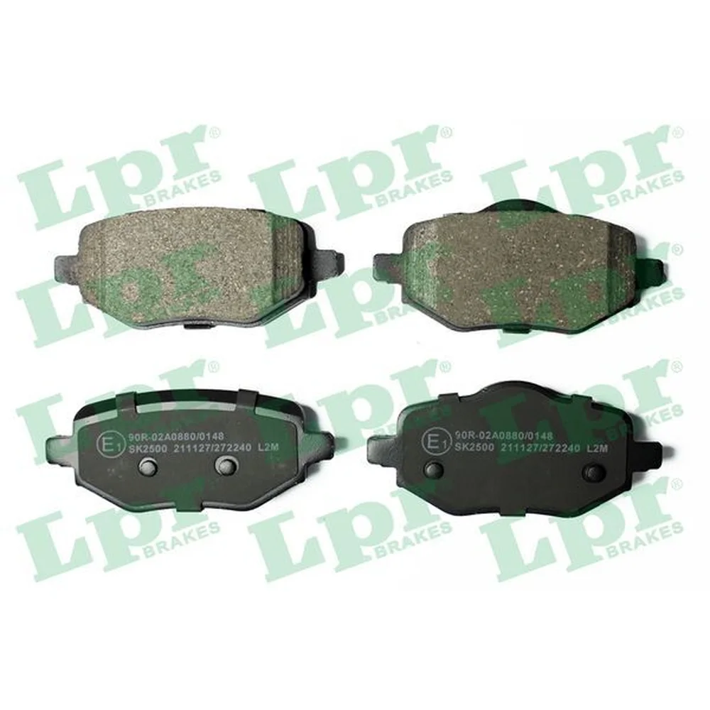Pastillas de freno traseras - Peugeot 208 - 2008 2019/... Citroen C4 2020/... DS3 2018/