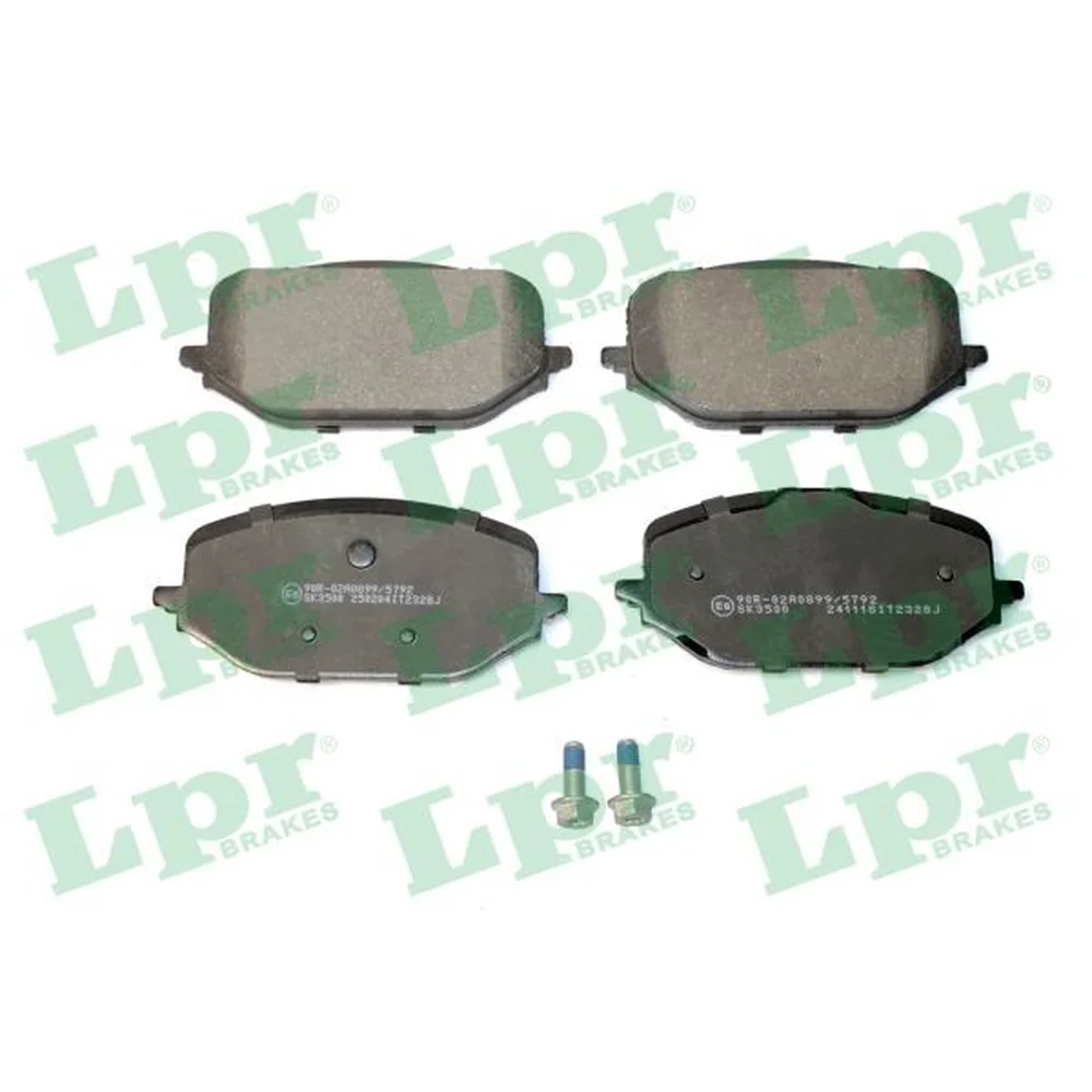 Pastillas de freno delanteras - DS 7 2022-> PEUGEOT 3008 CROSS OVER - CITROEN C5 AIRCROSS 1.6 THP