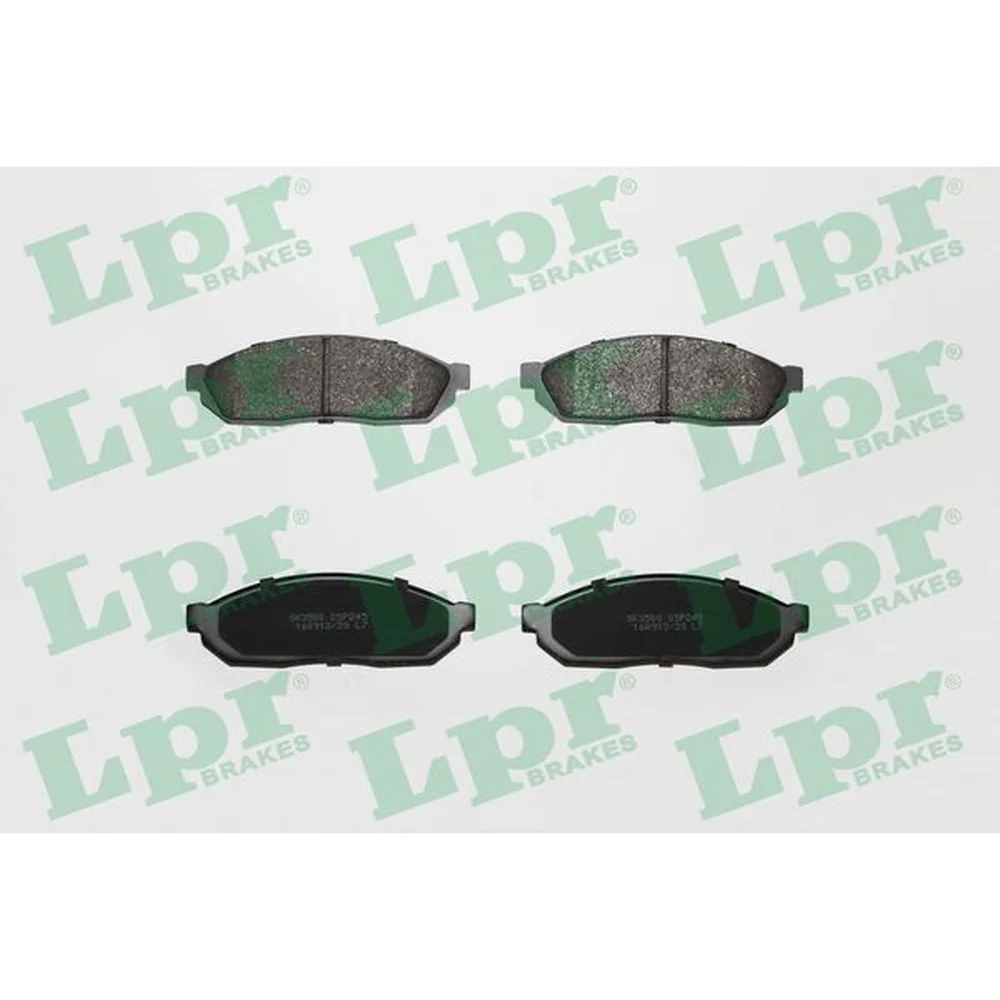 Pastillas de freno delanteras - DAEWOO DAMAS/HONDA CIVIC/SUZUKI ST 80 FRONTE 79/82