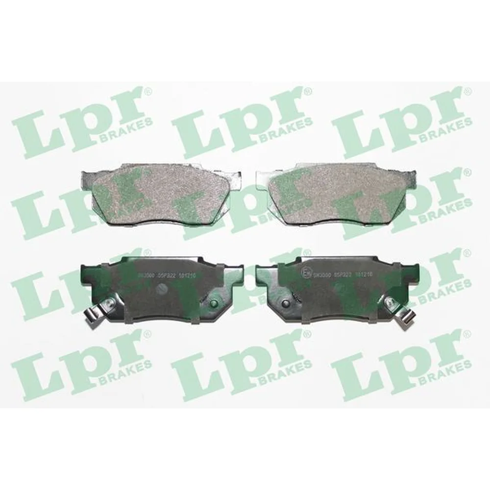 Pastillas de freno delanteras - HONDA ACCORD-CIVIC-INTEGRA-PRELUDE 82/96