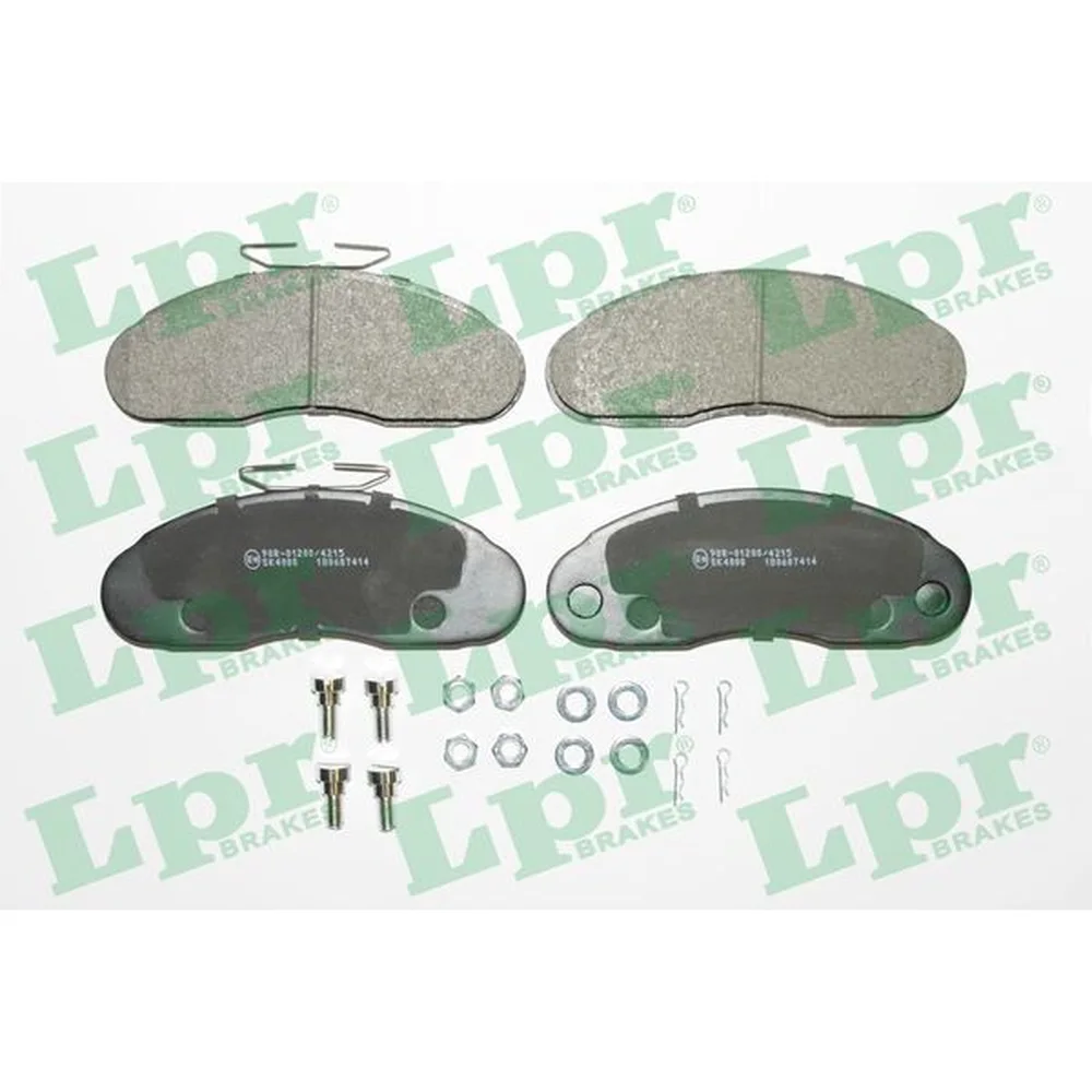 Pastillas de freno delanteras - M.BENZ.180-131/ RENAULT B70-80-90-110-MASTER 90/94