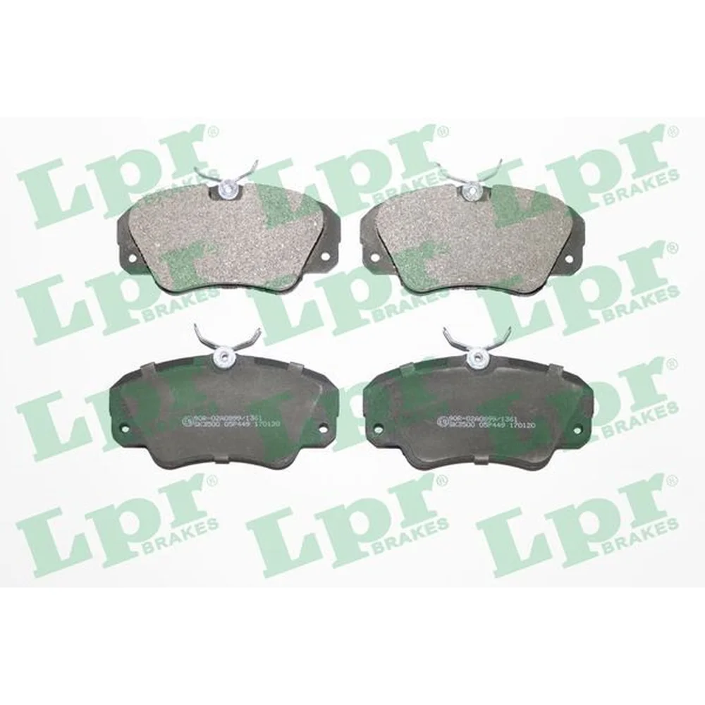 Pastillas de freno delanteras - CHEVROLET OMEGA 2.6i ABS 90/94
