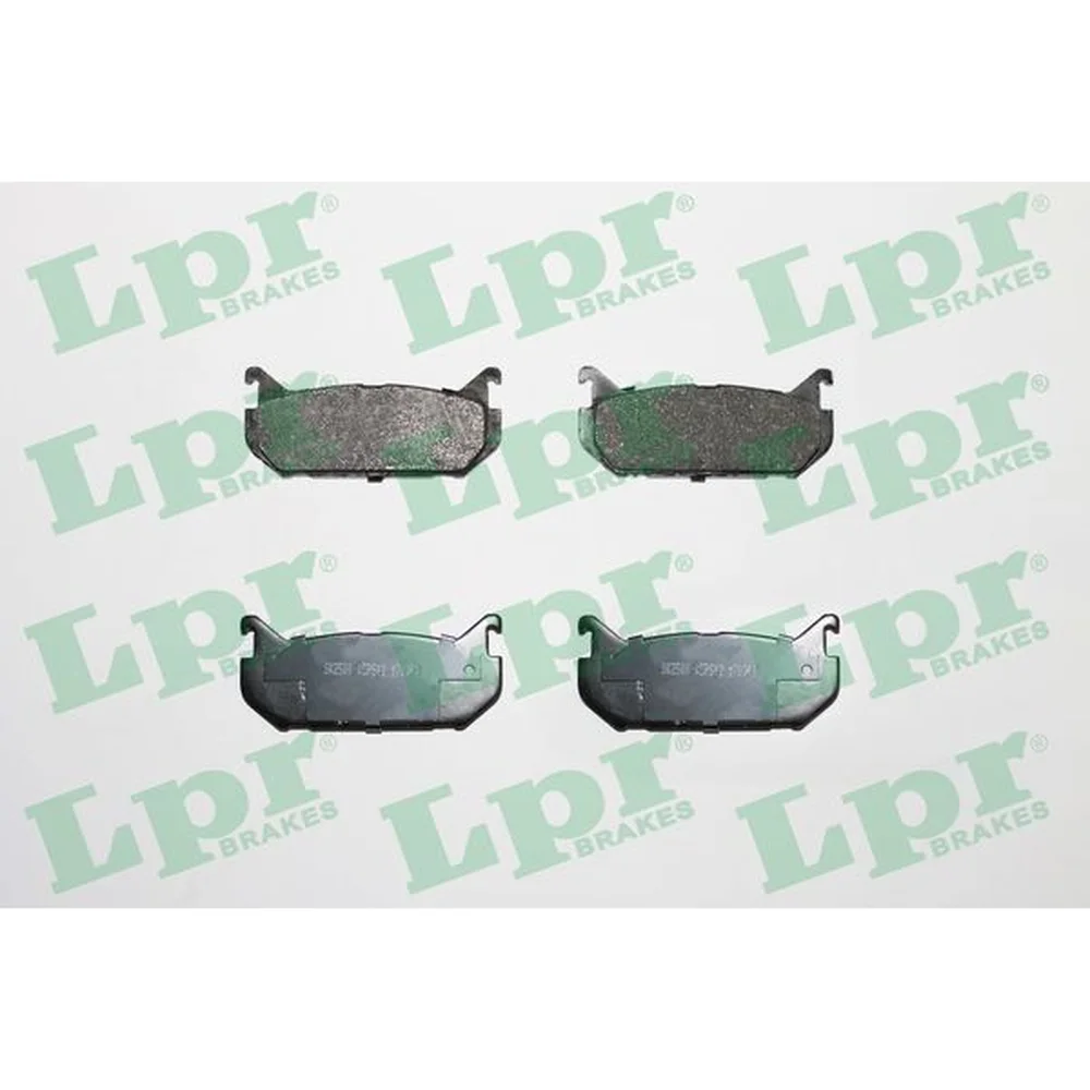 Pastillas de freno traseras - MAZDA 626 COUPE- 626GLX- MX-6 92/95