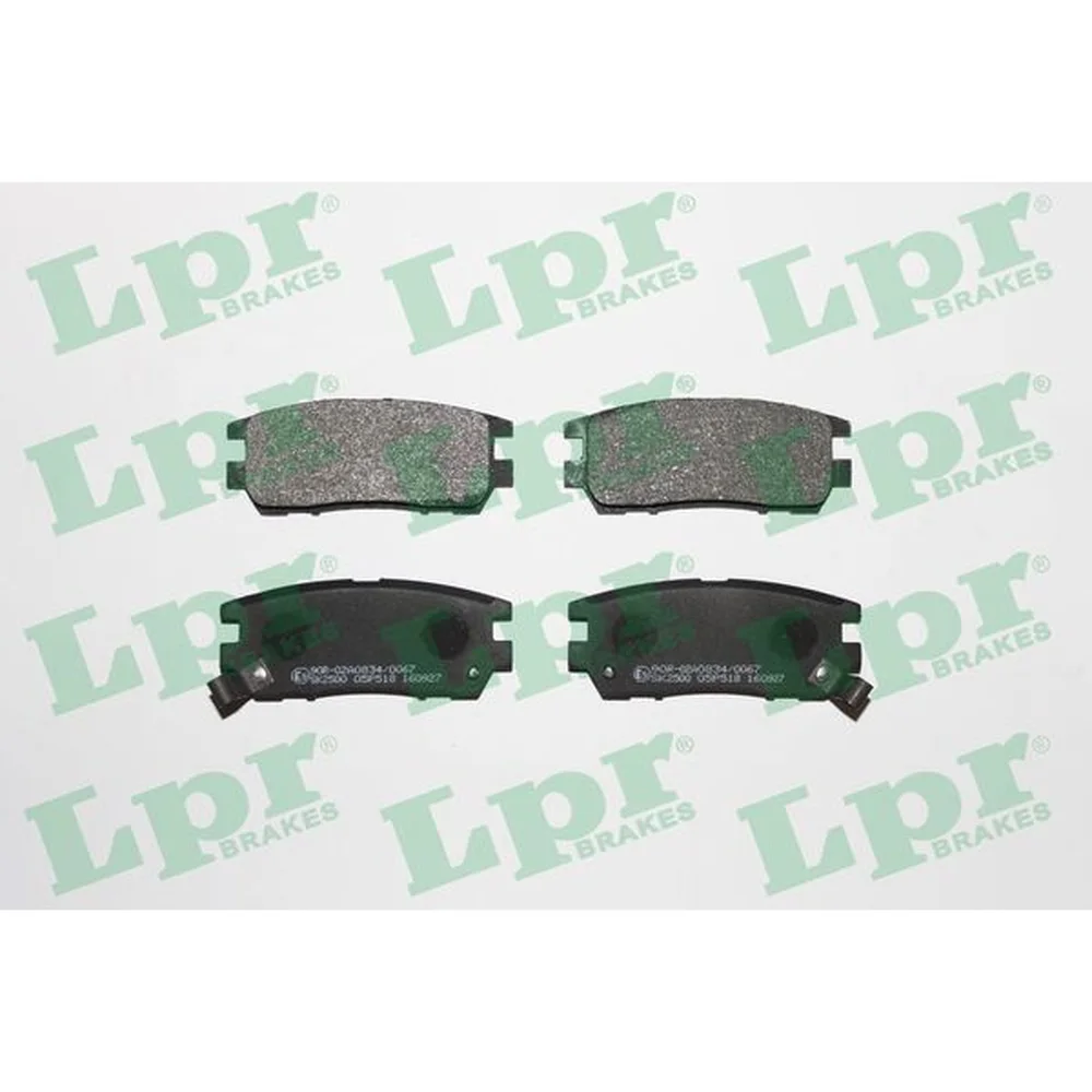Pastillas de freno traseras - MITSUBISHI MONTERO V-6 90/94