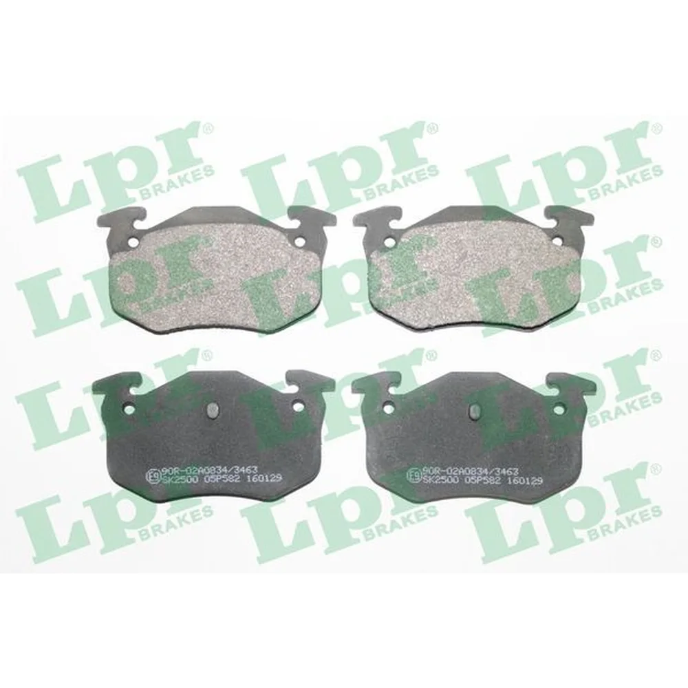 Pastillas de freno traseras - RENAULT CLIO 16V-19(IMPORTADO) C/ TORNILLOS 93/94