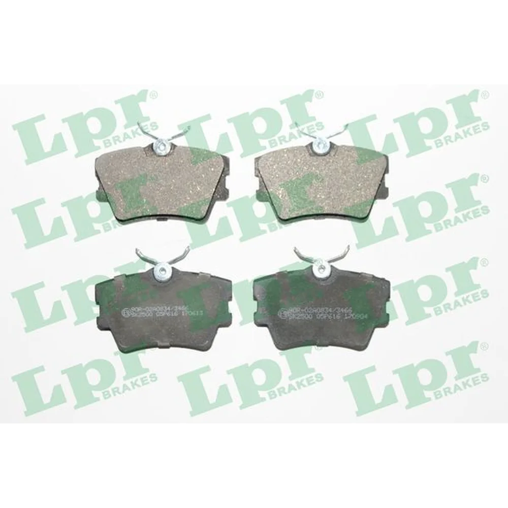 Pastillas de freno traseras - VOLKSWAGEN TRANSPORTER 1.8- 1.9- 2.4 92/96