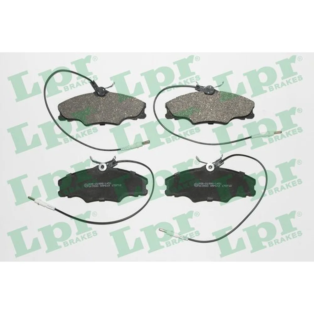 Pastillas de freno delanteras - PEUGEOT 406 1.8 i - 1.9D 95/97