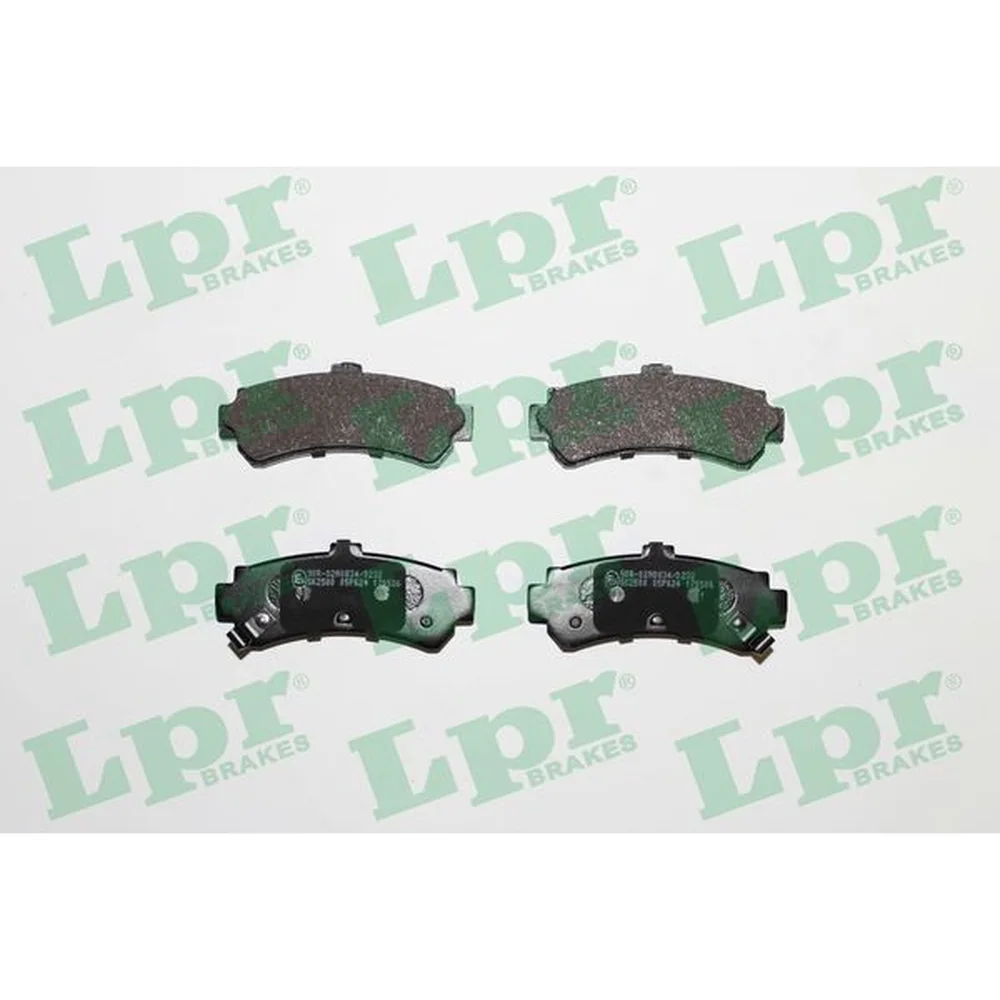 Pastillas de freno traseras - NISSAN ALMERA 1.4-1.6-2.0 -SENTRA 1.6 2000/