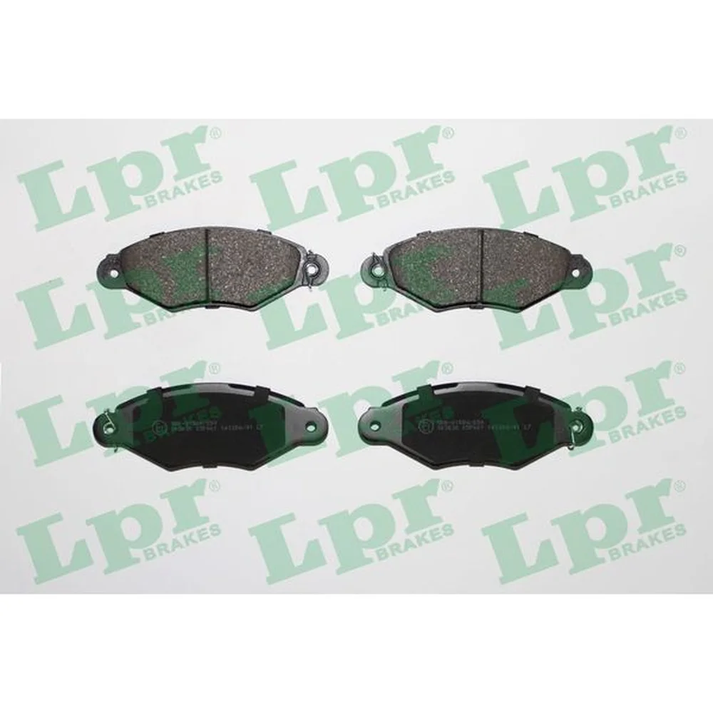 Pastillas de freno delanteras - CITROEN XSARA/ PEUGEOT 206/ RENAULT KANGOO 97/99
