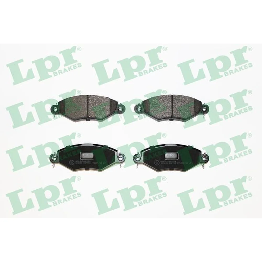 Pastillas de freno delanteras - CITROEN XSARA/ PEUGEOT 206/ RENAULT KANGOO 2002/