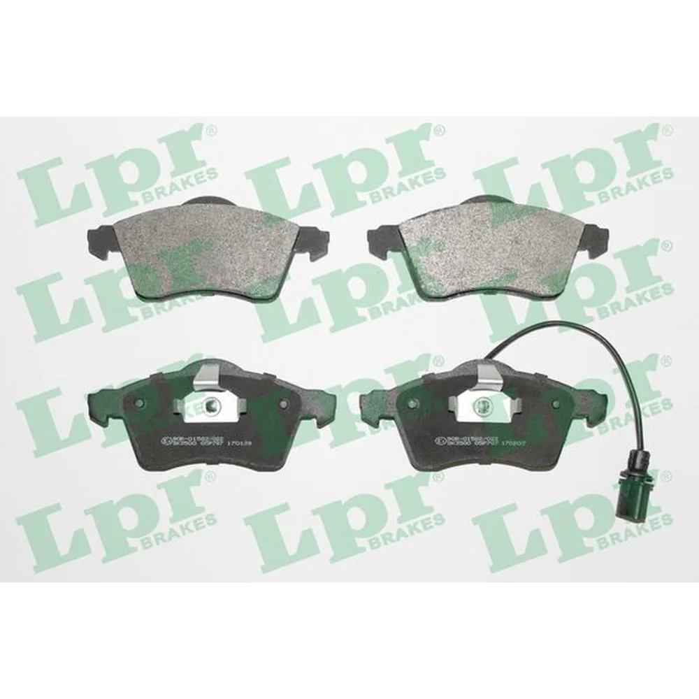 Pastillas de freno delanteras - VOLKSWAGEN TRANSPORTER (T4) Rod.15" (ventilados)